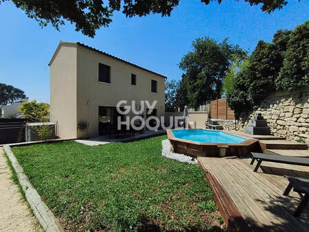 maison récente sous garanties avec piscine  terrain de pétanque et possibilité d'extension