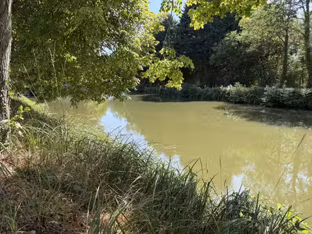 terrain à bâtir 1011 m2 vue canal mardié (45430)