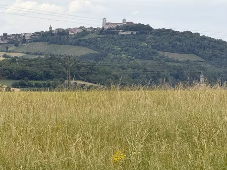 terrain constructible vue sur vézelay