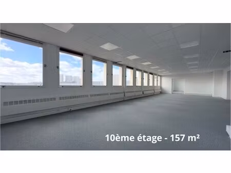 location bureaux 21 m² à 157 m²