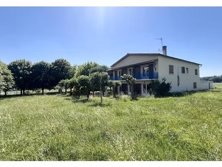 maison plus appartement sur 5000 m2 de terrain.