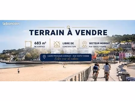 terrain 683 m² crozon