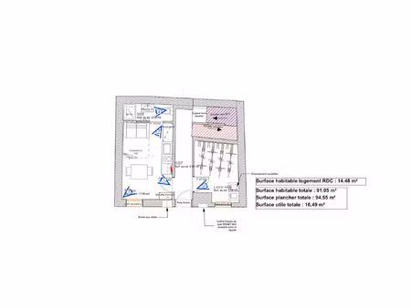 appartement avignon 14 m² t-1 à vendre  47 000 €