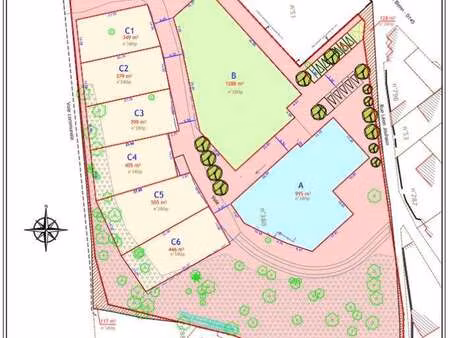 vente terrain à inzinzac-lochrist (56650) : à vendre / 379m² inzinzac-lochrist
