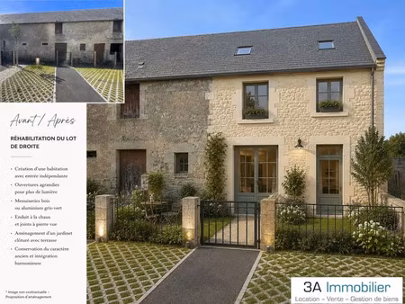 vente maison 5 pièces 100 m² bayeux (14400)