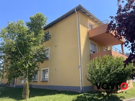 appartement t3   60 m² - terrasse- sans vis a vis