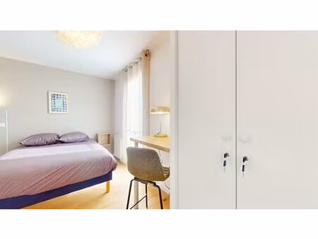studio meublé en coliving