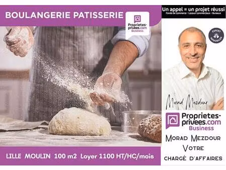 agglomération tourcoing - fonds de commerce boulangerie patisserie