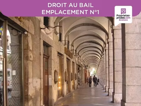 location commerce chambery 73000 25m²