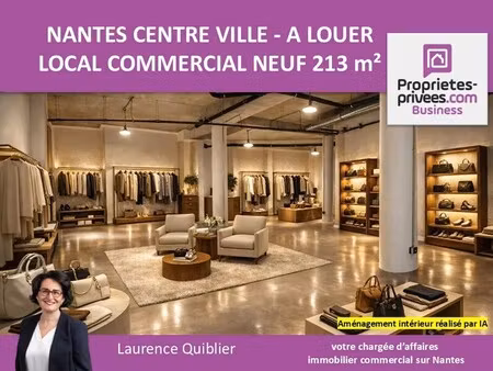location commerce nantes 44000 213m²