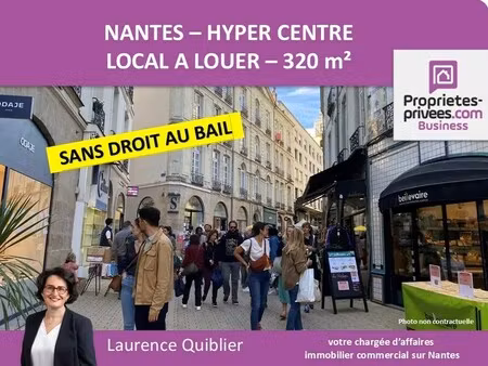 location commerce nantes 44000 320m²