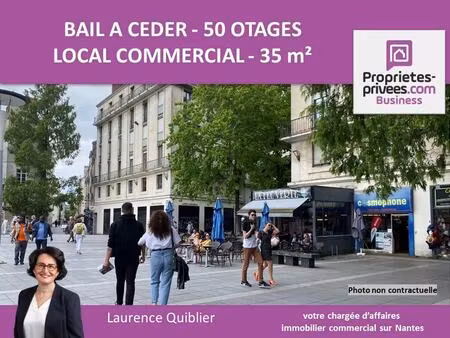 location commerce nantes 44000 35m²