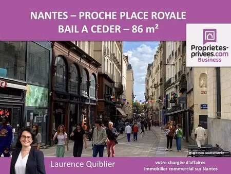location commerce nantes 44000 86m²