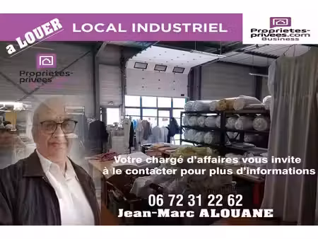 location local d’activités frontignan 34110 420m²