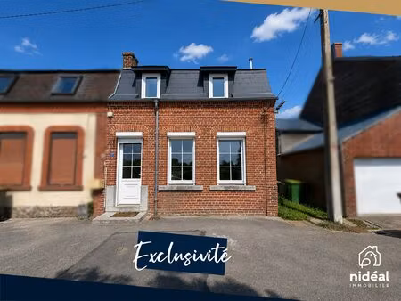 maison semi-individuelle de 82 m² avec terrain – anor