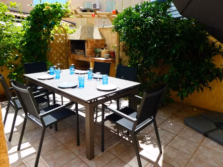 a vendre - gruissan - mateille - agreable pavillon - 2 chamb