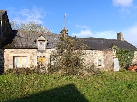 maison en pierres  grand hangar et terrain