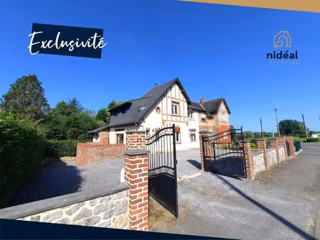 maison semi individuelle 4 chambres  sous sol  garage  avec pote