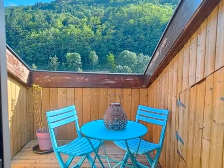 vente appartement beaujeu centre – investissement locatif – duplex avec terrasse tropezien