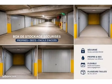 box garage proche insa
