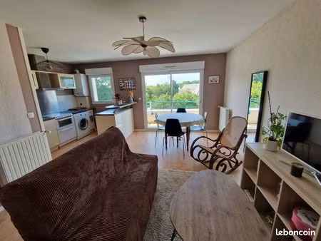 appartement t2 meublé 44 65m² avec terrasse et parking-la chapelle thouarault