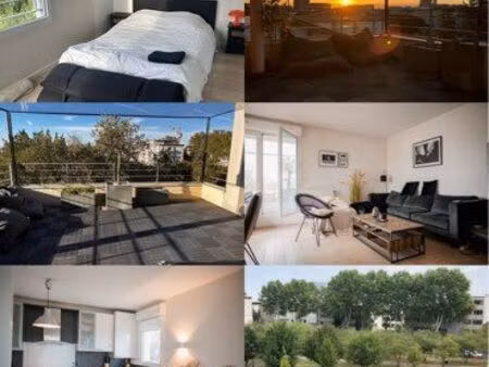 appartement lumineux de 80 m² avec grande terrasse – disponible en juillet et août
