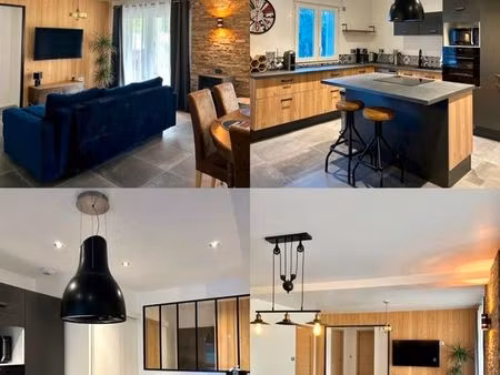 bel appartement 90m2 avec terrasse dans copropriété calme avec vue sur les champs