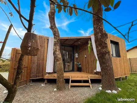 t2 de 23 m2 meublé avec jardin / saint jean d’illac