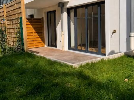 grand 3 pièces avec jardin