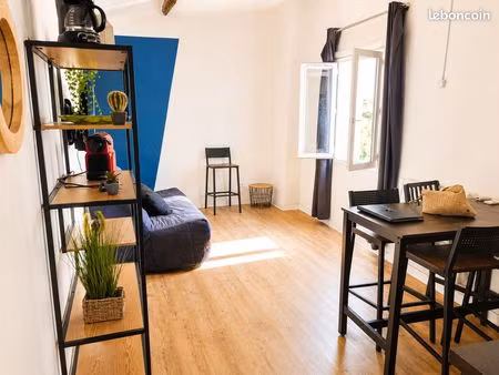 studio avec mezzanine vendu loué – investissement de qualité en centre historique
