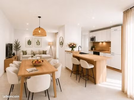t3 climatisé rénové 2026 - aucun travaux - belle terrasse - secteur gratte-ciel - 290 000