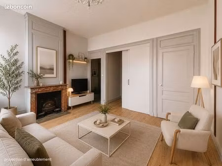 t2 53 m² – lyon 6ᵉ – masséna / brotteaux – fort potentiel après travaux