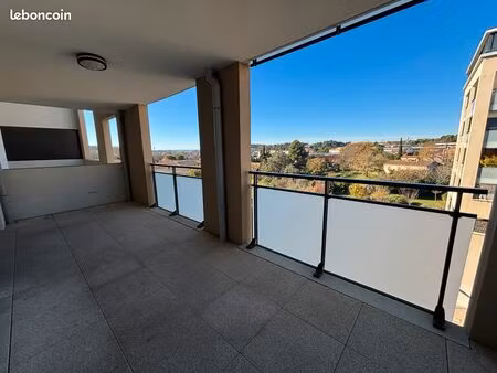 aix-en-provence t2 41 m² + terrasse 15 m² + box – résidence récente avec ascenseur
