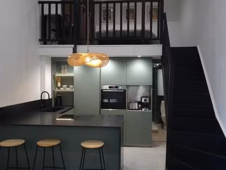 lot 2appartements style loft joliette république