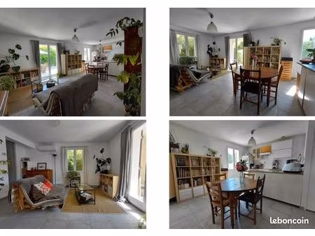 charmant t4 en rez de villa avec jardin et piscine