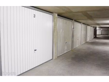 garage sécurisé en sous sol