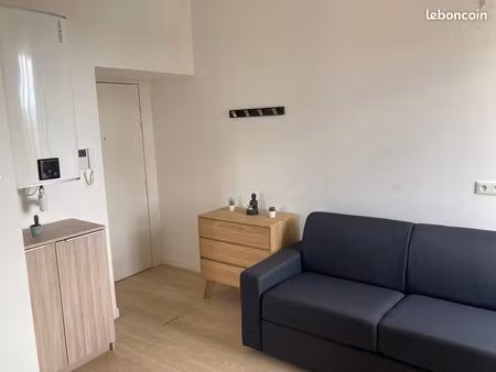 la mulatière confluence - studio meublé 21 m2 avec piscine et stationnement privé