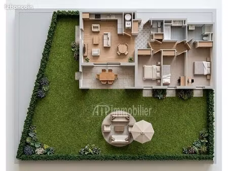 appartement 4 pièces 89 m²