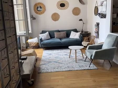 coeur cx rousse  rue de nuits ds imm.ancien sécurisé très beau loft canut de 61 m2  grand 