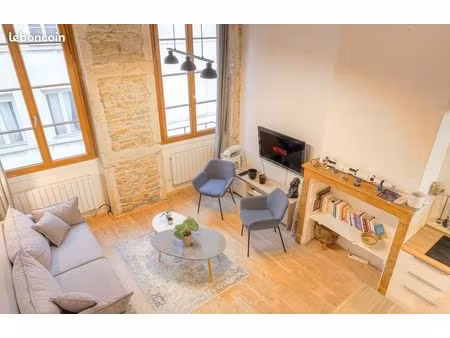 appartement lumineux (+ parking) avec vue pentes de la croix rousse
