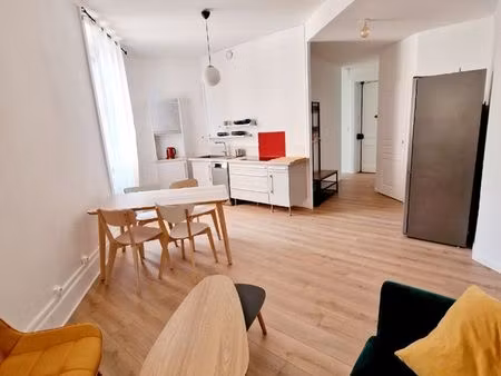 lumineux t3 meublé 63m2