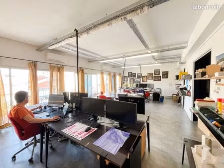 bureaux 120m² avec terrasse 17m² – marseille 13006