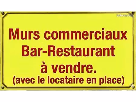 murs 92 m² bar-restaurant à vendre