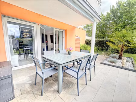 t4 en rez de jardin aix les bains