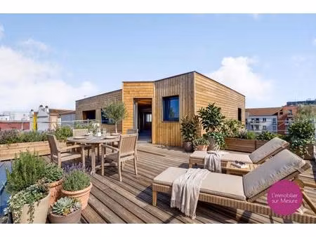appartement avec rooftop à vendre