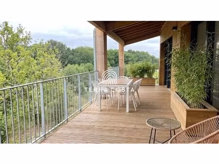 appartement t5 dernier etage plein sud en lisiere foret