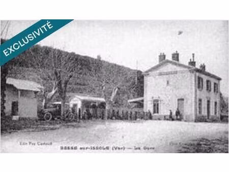 l'ancienne gare de besse est à vendre