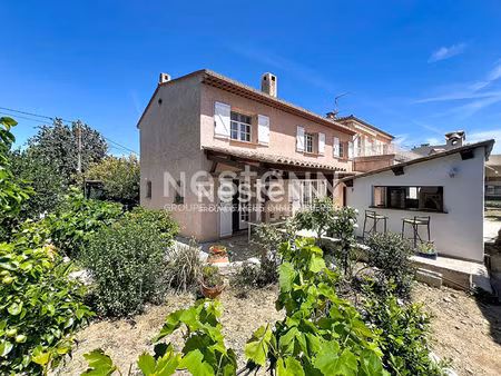 golfe-juan - maison 5p 126 m² + appartement indépendant 3p 98 m² - terrain 1 480 m² - sous