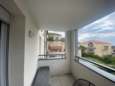 appartement t2 de 42m² + balcon et parking sous sol
