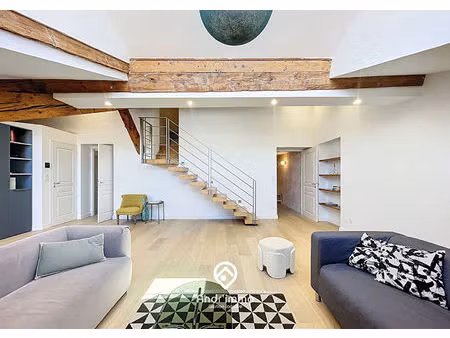 elevia - duplex meublé de 100m² carrez + 51m² hors carrez - lyon 02 carnot